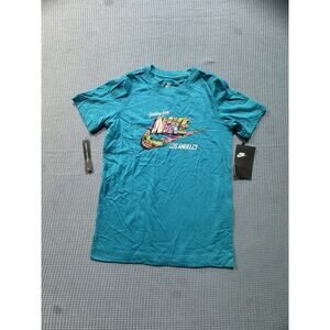 Nike The Nike Tee Boy's Sz XS Blue Brand New
